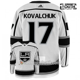 Barn Ishockey Los Angeles Kings Tröja KOVALCHUK 17 Adidas Vit Authentic